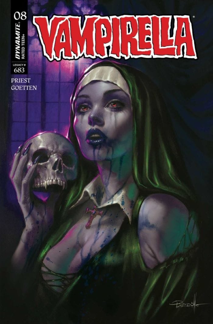 Vampirella #8 - Cover N Lucio Parrillo Ultraviolet Variant Vampirella #8 - Cover N Lucio Parrillo Ultraviolet Variant