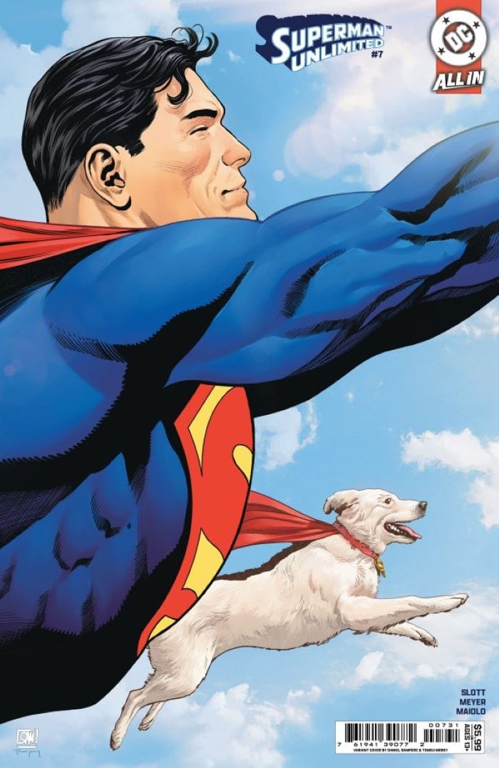 Superman Unlimited #7 - Cover C Daniel Sampere Variant Superman Unlimited #7 - Cover C Daniel Sampere Variant