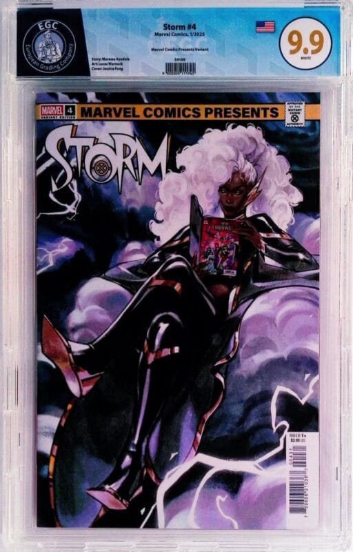 🔥 Storm #4 — Marvel Comics Presents Variant (Jessica Fong) 🔥 — Graded EGC 9.9 Gem Mint