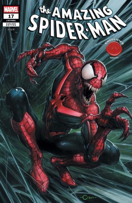 The Amazing Spider-Man #17 - Clayton Crain Knullified Variant