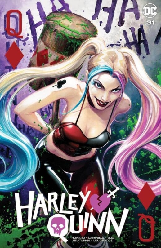 Harley Quinn #31 - Retailer Exclusive Clayton Crain Variant 2023 (Limited to 3,000 Copies)