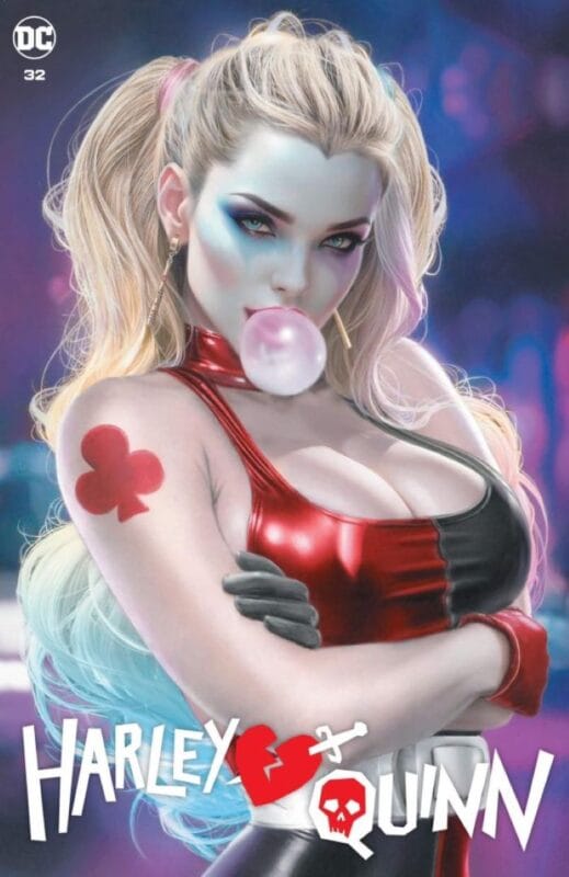 Harley Quinn #33 - Retailer Exclusive Natali Sanders Variant (2023) - Limited to 3,000 Copies