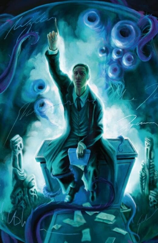 The Last Day of H. P. Lovecraft #2 - Cover C 1:10 Ingrid Gala Virgin Variant