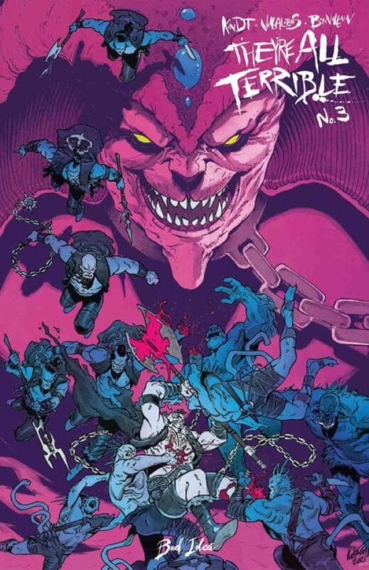 They're All Terrible #3 - Cover B Robert Gill Variant