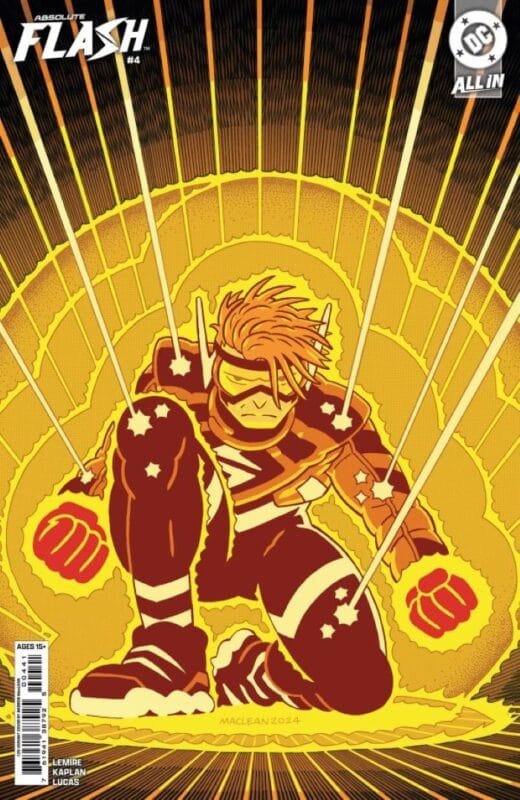 Absolute Flash #4 - Cover D 1:25 Andrew MacLean Variant