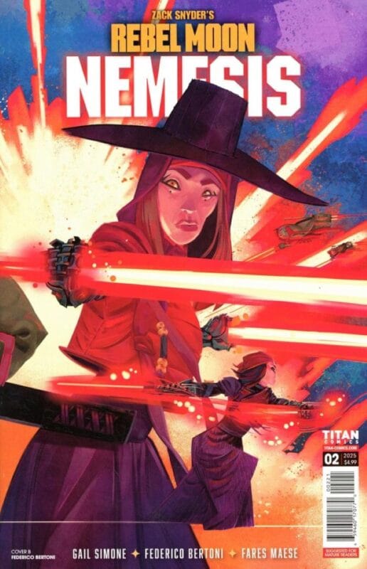 Rebel Moon: Nemesis #2 - Cover B Federico Bertoni Wraparound Variant