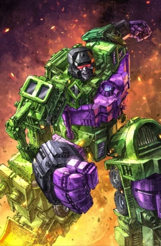 Transformers #13 (2024) - Retailer Exclusive Alan Quah Devastator Virgin Variant (Limited to 500)