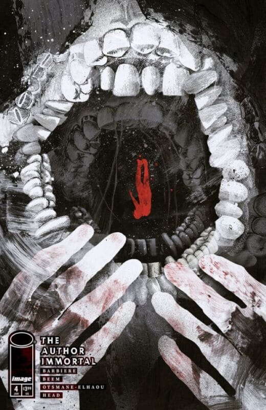 The Author Immortal #4 - Cover B Alex Eckman-Lawn Variant