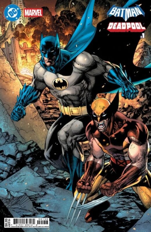 DC/Marvel: Batman/Deadpool #1 - 2nd Printing Jim Lee