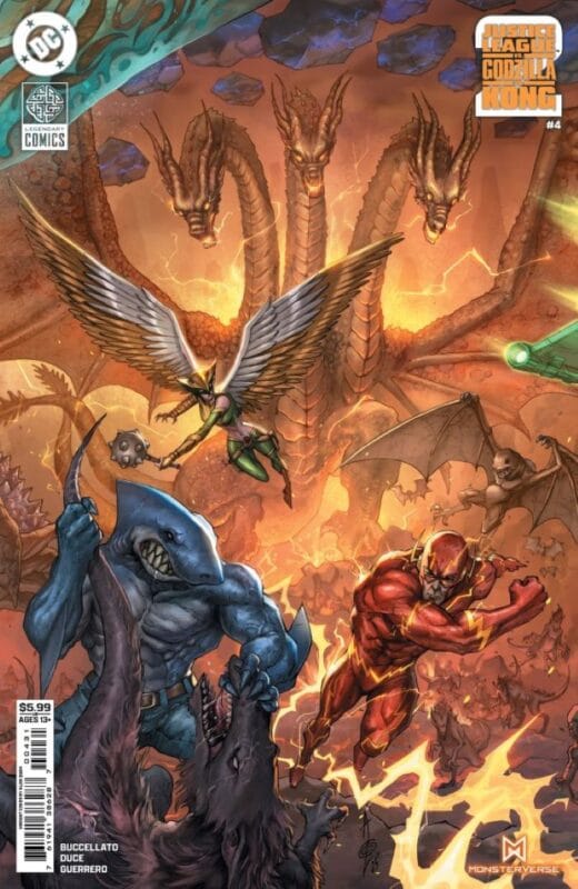Justice League Vs. Godzilla Vs. Kong 2 #4 - Cover C Alan Quah Connecting Variant