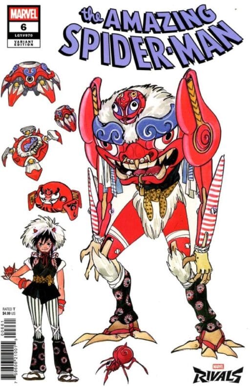 The Amazing Spider-Man #6 - Peach Momoko Marvel Rivals Variant