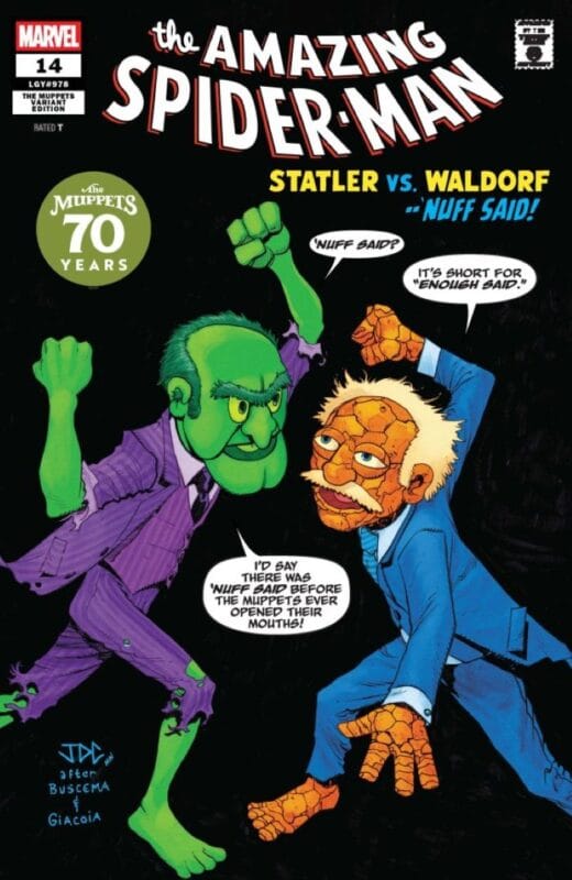 The Amazing Spider-Man #14 - Joshua Cassara Muppets Variant