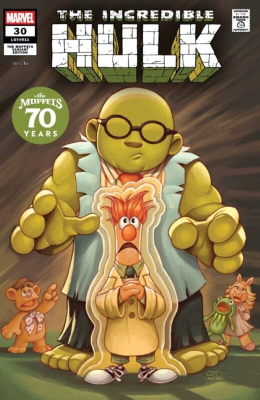 The Incredible Hulk #30 - Chrissie Zullo Uminga Muppets Variant