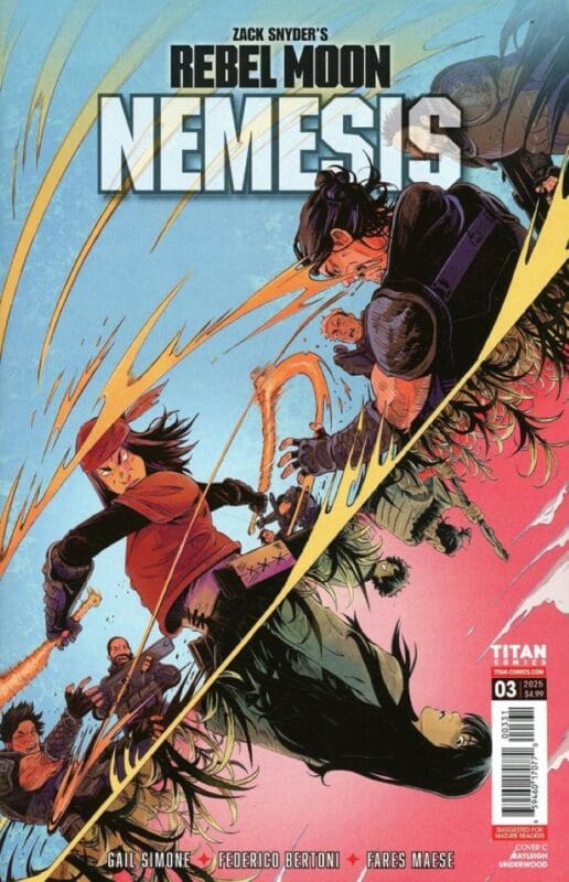 Rebel Moon: Nemesis #3 - Cover C Bayleigh Underwood Variant