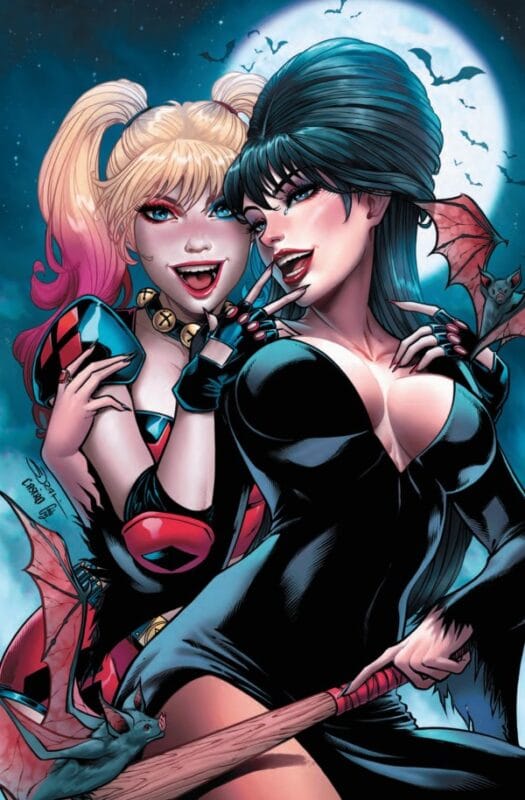 Harley Quinn X Elvira #1 - NYCC 2025 Sorah Suhng Virgin Variant (Limited to 1,000)