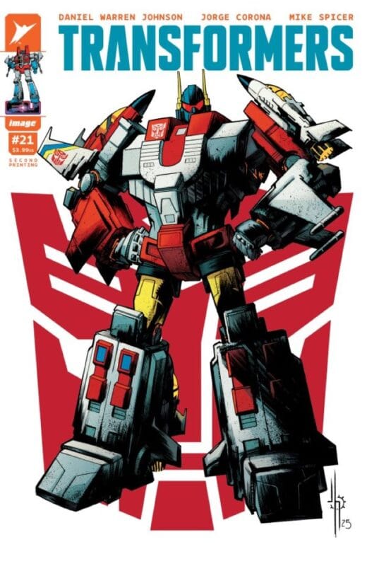 Transformers #21 - 2nd Printing Jason Howard Superion