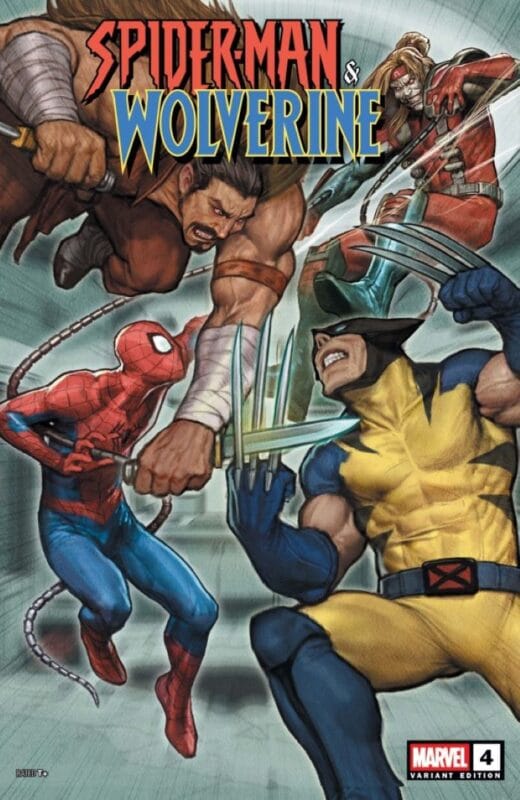 Spider-Man & Wolverine #4 - Stonehouse Variant