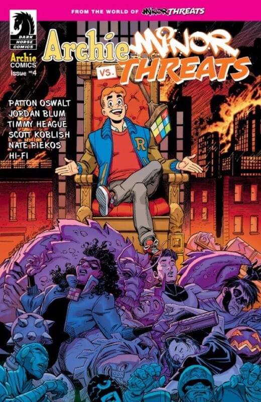 From the World of Minor Threats: Archie vs. Minor Threats #4 - Cover B Scott Koblish Variant