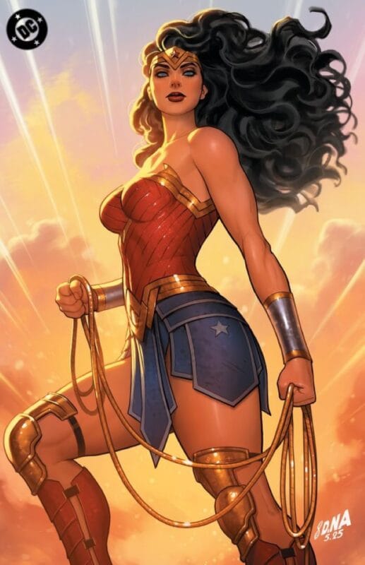 Wonder Woman #25 - Cover G David Nakayama Foil Virgin Variant