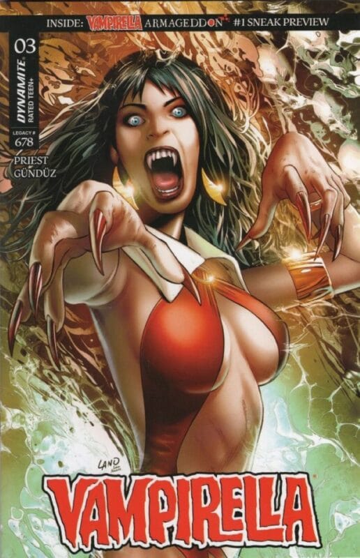Vampirella #3 - Cover B Greg Land Variant