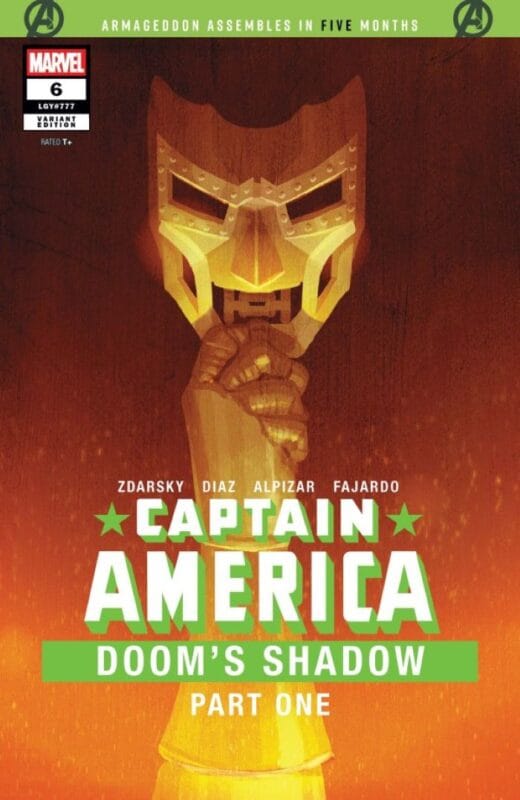 Captain America #6 - Chip Zdarsky Spoiler Variant