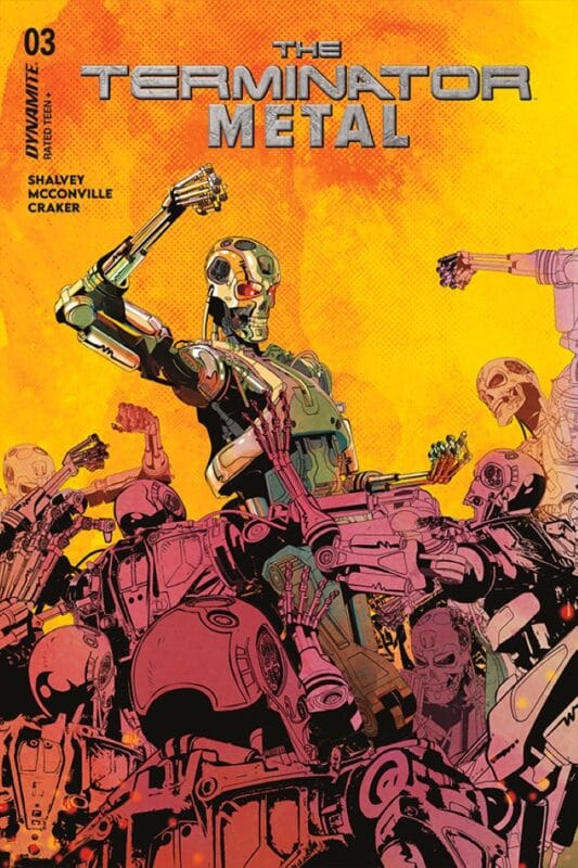 The Terminator: Metal #3 - Cover C Sebastián Píriz Variant