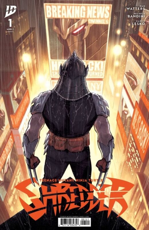 Teenage Mutant Ninja Turtles: Shredder #1 - Cover B Michele Bandini Variant