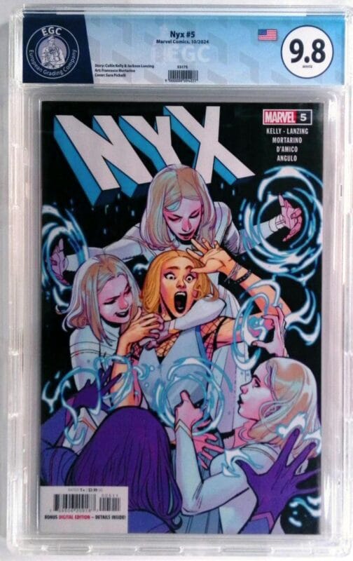 NYX #5 (2024) Sara Pichelli Cover – EGC 9.8 NM/MINT 🔥 Marvel X-Men Key Issue Slabbed