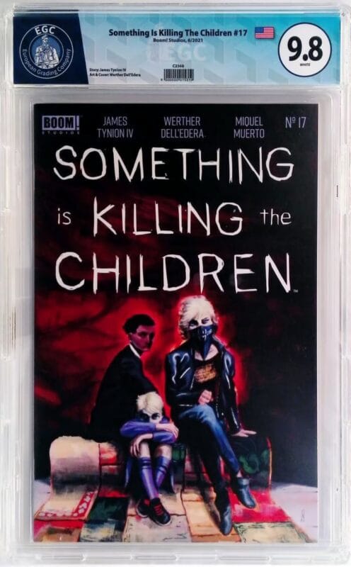 Something Is Killing The Children #17 (2021) Dell’Edera Cover A – EGC 9.8 NM/MT Slab – Key Issue Erica Slaughter Origin – Boom! Studios