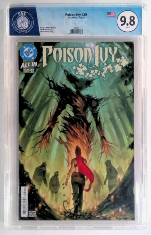 Poison Ivy #29 (2025) Jessica Fong Cover – EGC 9.8 NM/MINT Slabbed DC Comic – High Grade Collectible