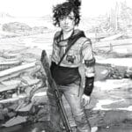 White Sky #1 - Retailer Exclusive - Megacon 2026 J. P. Mavinga Black & White Variant 2nd print (Limited to 500)