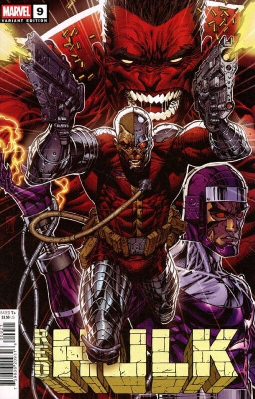 Red Hulk #9 - Stephen Platt Variant