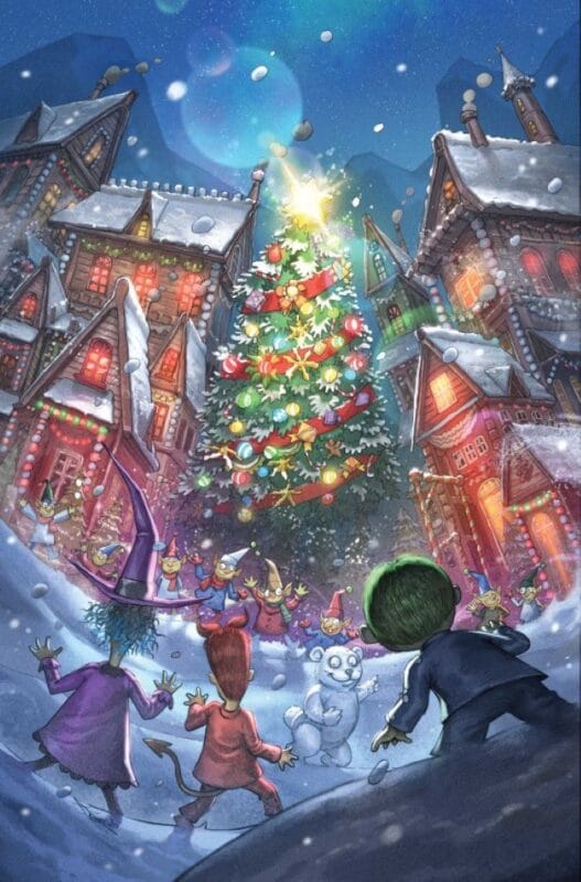 The Nightmare Before Christmas: The Shiver of Christmas Town #2 - Cover G 1:10 Alan Quah Virgin Variant