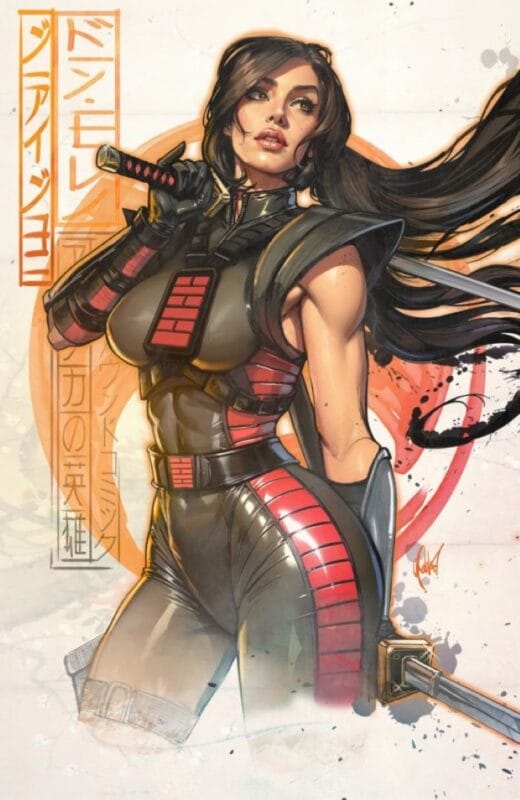 G.I. Joe: A Real American Hero #324 - Retailer Exclusive - Cedric Poulat Foil Virgin Variant