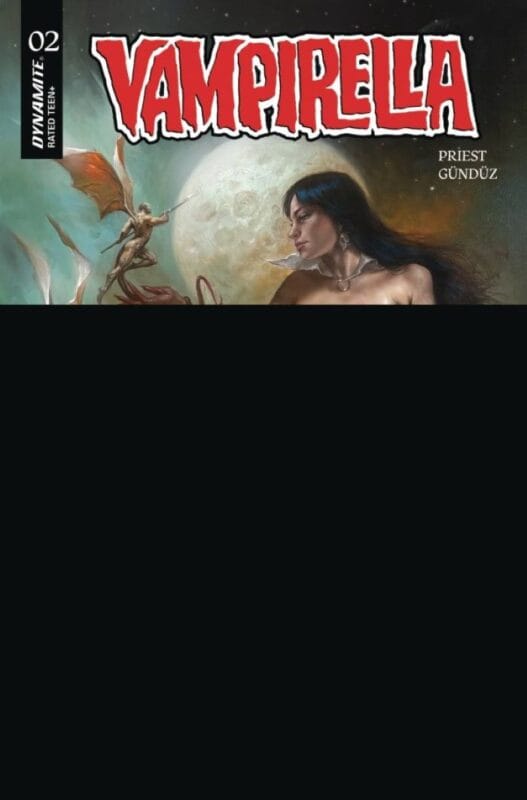 Vampirella #2 - Cover J Lucio Parrillo Risque Variant