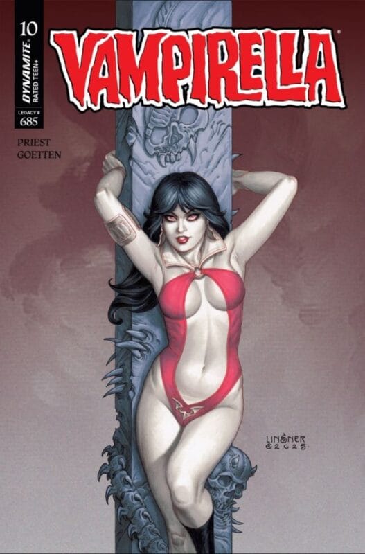 Vampirella #10 - Cover C Joseph Michael Linsner Variant