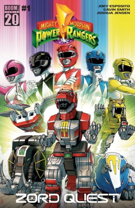 Mighty Morphin Power Rangers: Zord Quest #1 - Cover B Casey Coller Variant