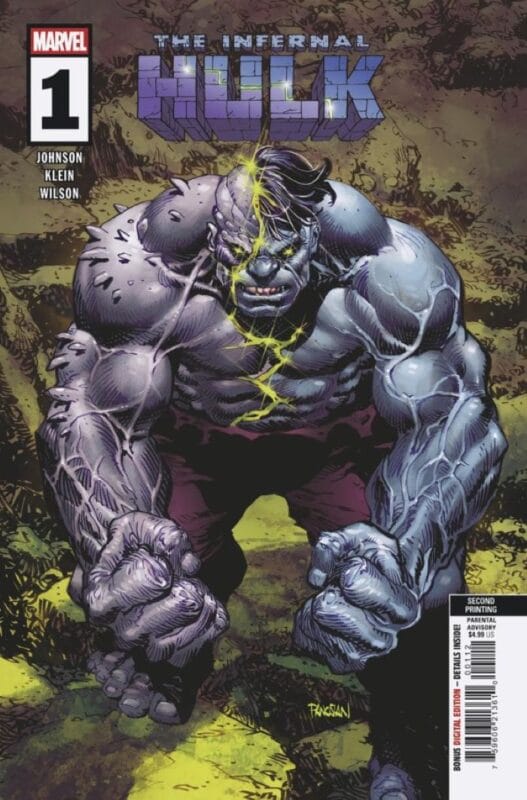 Infernal Hulk #1 - 2nd Printing Dan Panosian