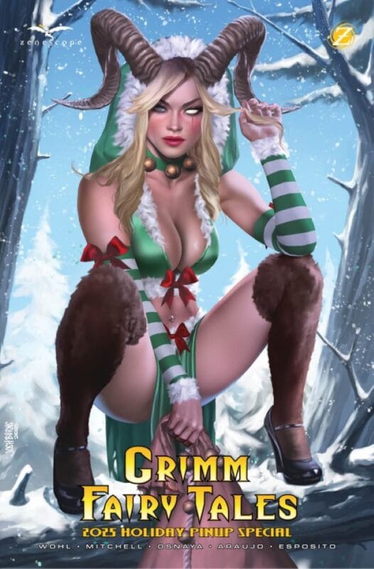 Grimm Fairy Tales: 2025 Holiday Pinup Special #1 - Cover C Josh Burns Variant