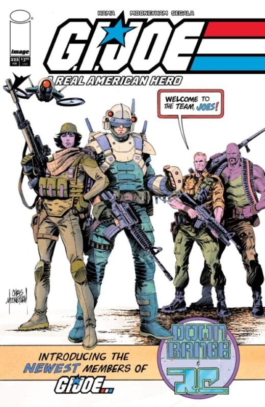 G.I. Joe: A Real American Hero #325 - Cover E Chris Mooneyham New Joe Variant