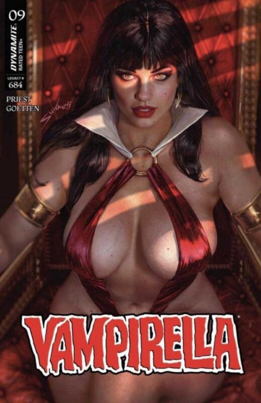 Vampirella #9 - Retailer Exclusive - Shikarii A Variant (Limited to 500)