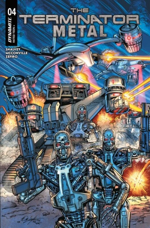The Terminator: Metal #4 - Cover B Bob Layton Variant