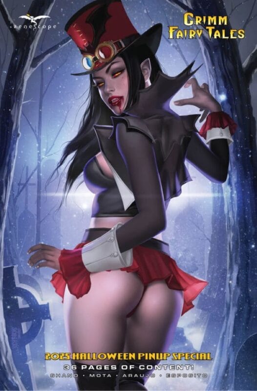 Grimm Fairy Tales: 2025 Halloween Pinup Special #1 - Cover C Josh Burns Variant