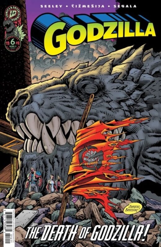 Godzilla: Kai-Sei Era #6 - Cover D Dan Jurgens The Death of Godzilla Homage Variant
