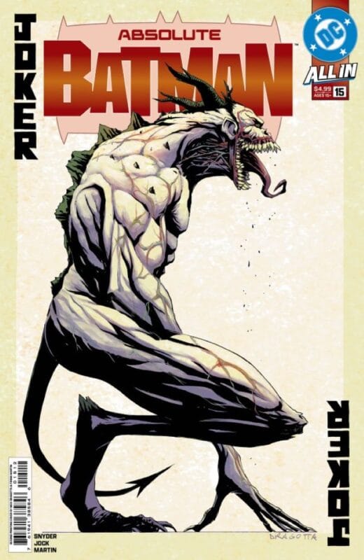 Absolute Batman #15 - 2nd Printing Nick Dragotta