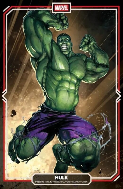 Infernal Hulk #3 - Clayton Crain Variant