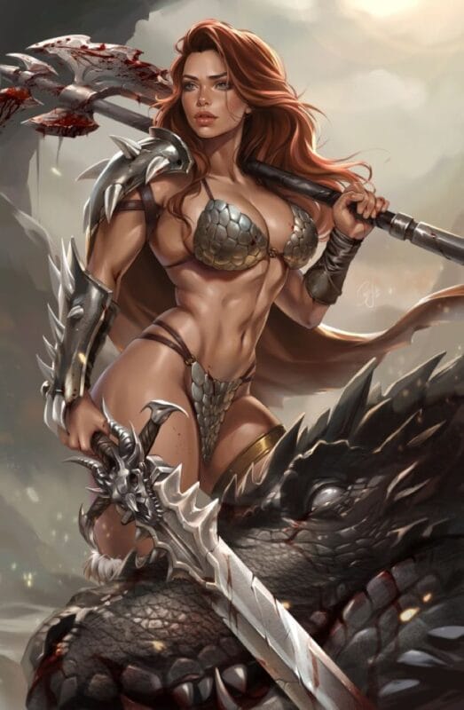 Sonja Reborn #6 - Retailer Exclusive - C2E2 2026 Katya Sinyukhina COVER A Variant (Limited to 250)
