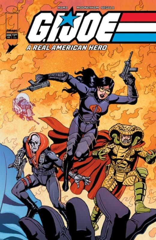 G.I. Joe: A Real American Hero #325 - Cover D Rod Whigham Anniversary Wraparound Variant