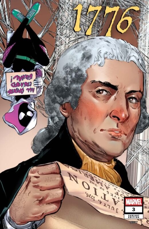 1776 #3 - Phil Jimenez Homage Variant