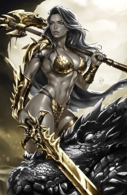 Sonja Reborn #6 - Retailer Exclusive - C2E2 2026 Katya Sinyukhina COVER B Virgin Variant (Limited to 150)
